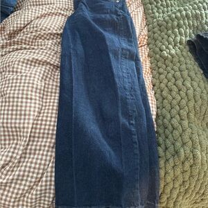 GAP Dark Blue Wide Leg Jeans